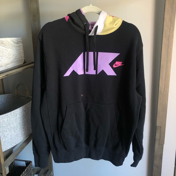 nike colorblock air hoodie